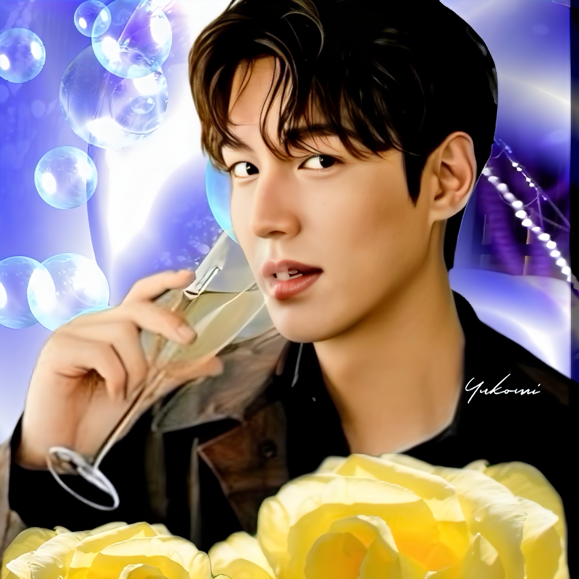 Behind-the-scenes cut of Lee Minho