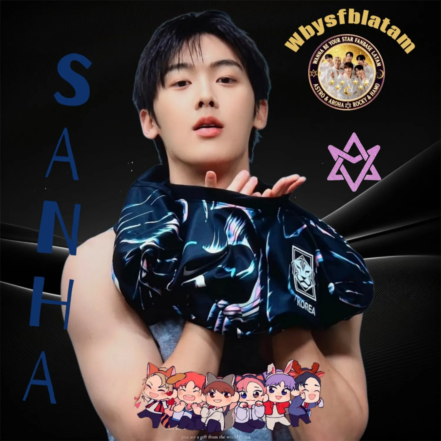Behind-the-scenes cut of Yoon Sanha