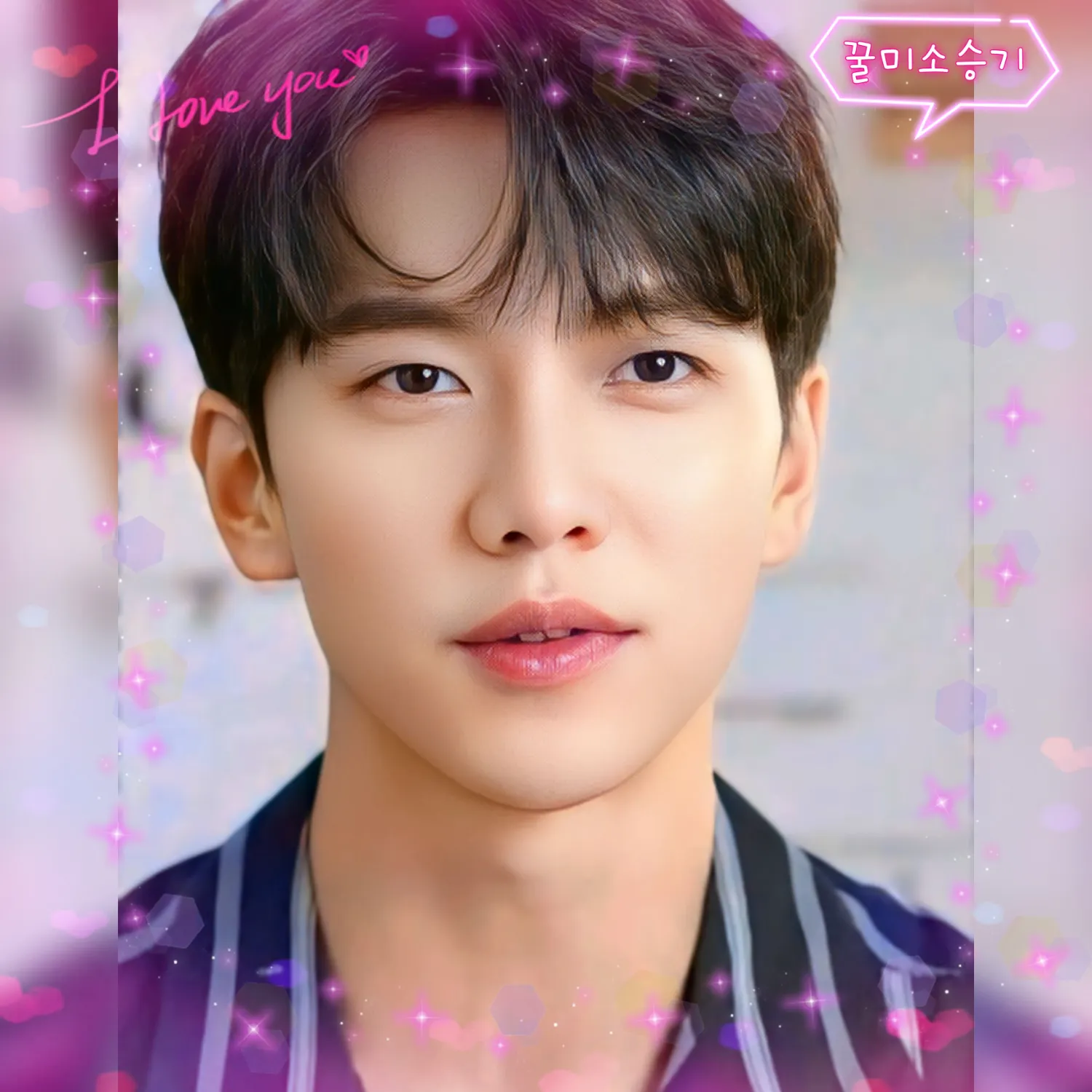 Behind-the-scenes cut of Lee Seunggi