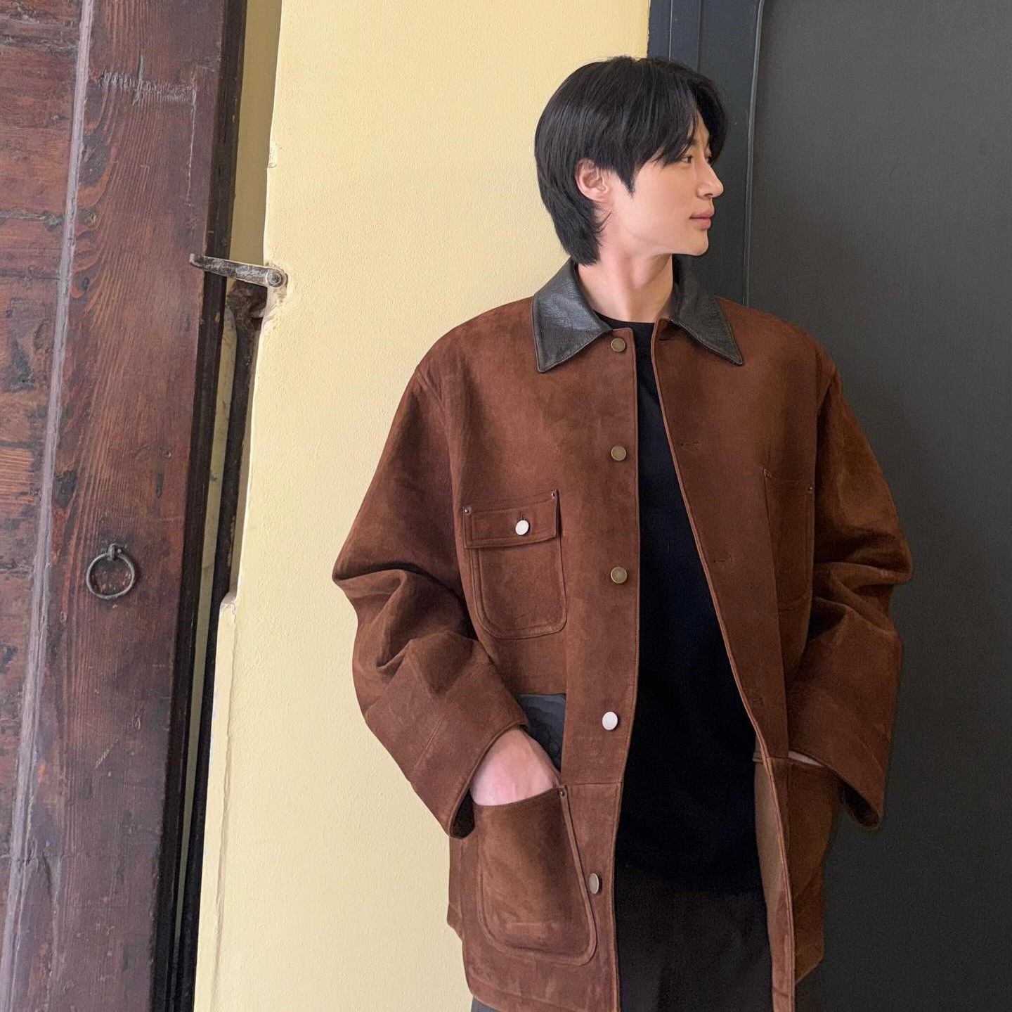 Behind-the-scenes cut of Byeon Wooseok