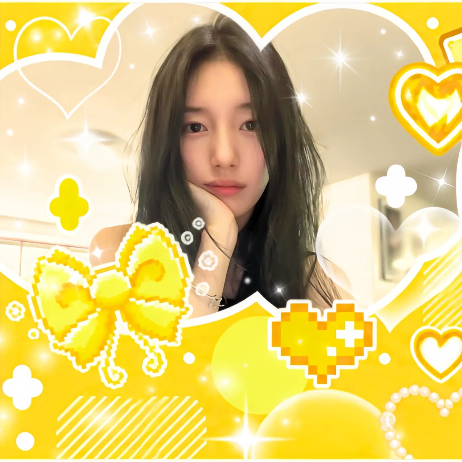 Recent activity shot of Bae Suzy