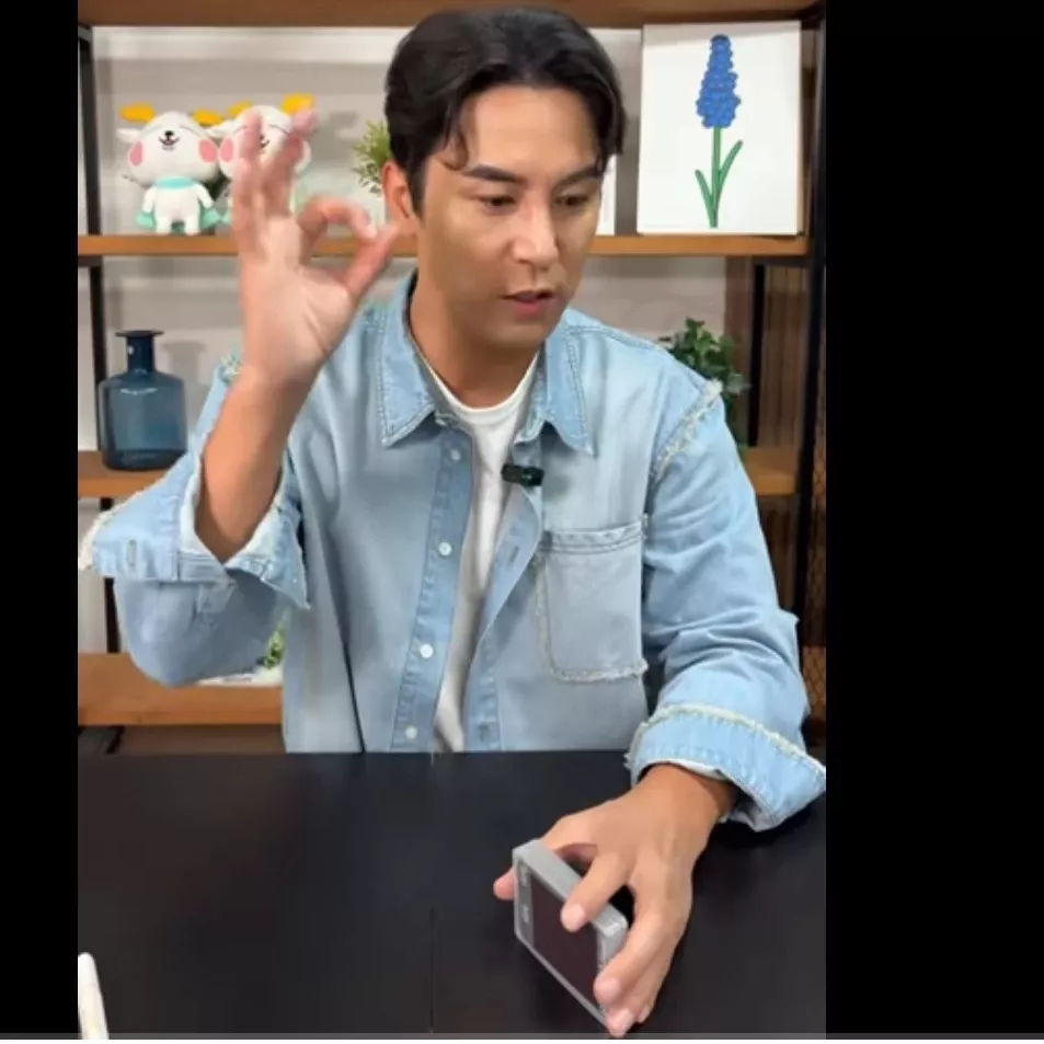 粉絲拍下的張民好瞬間