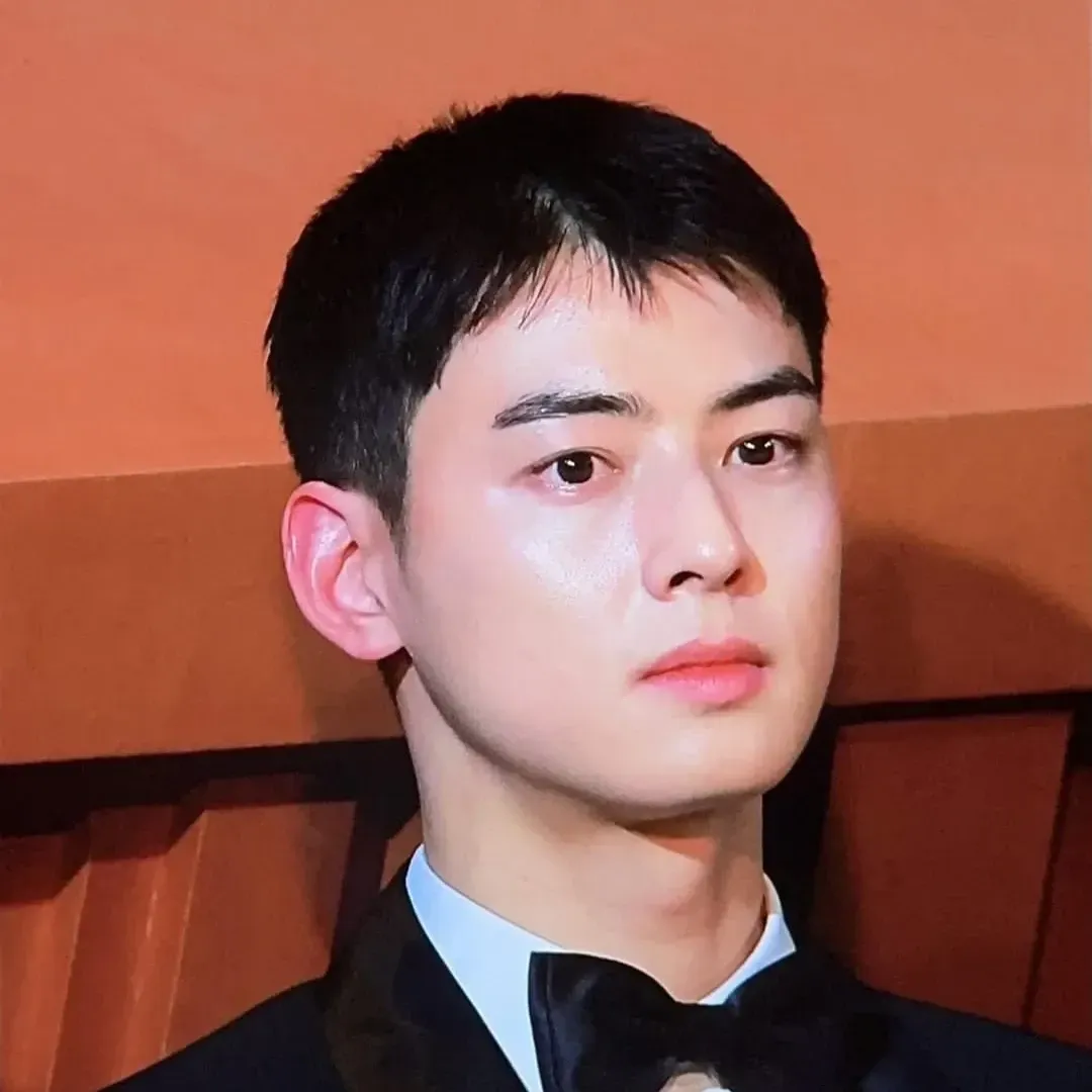 Behind-the-scenes cut of Cha Eunwoo