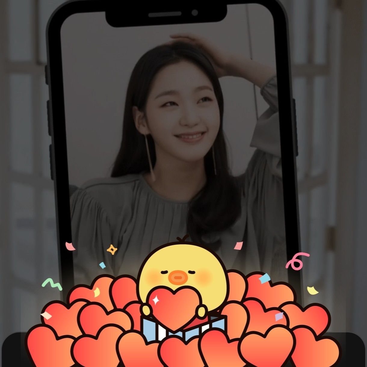 Momen yang diabadikan oleh penggemar Kim Goeun