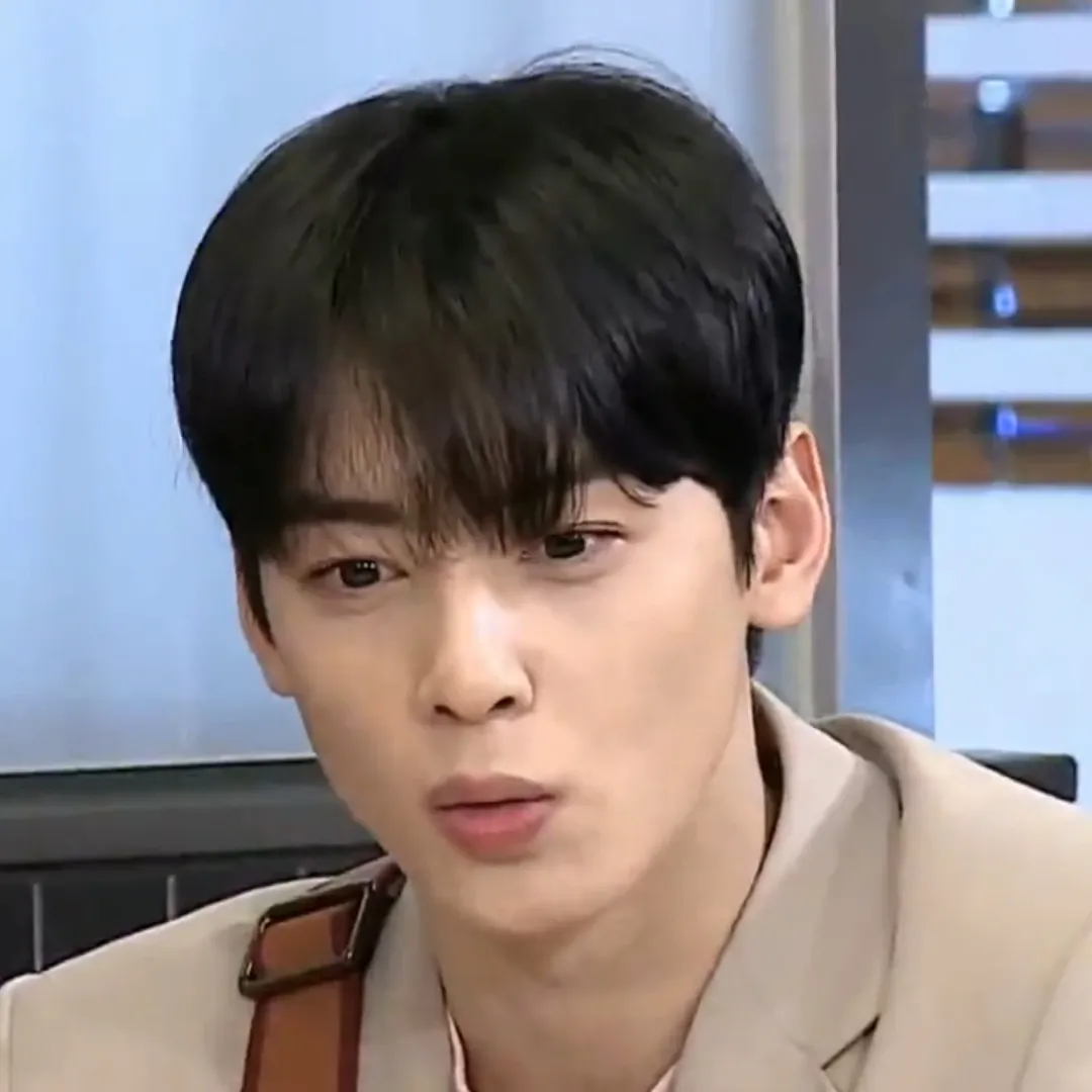Recent activity shot of Cha Eunwoo
