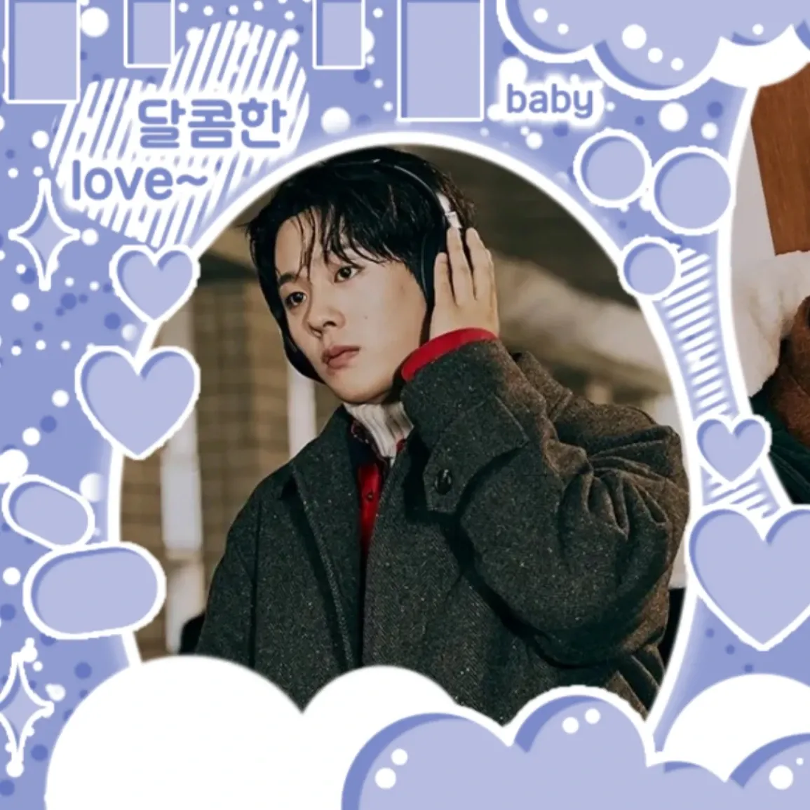 Behind-the-scenes cut of Lee Jungha