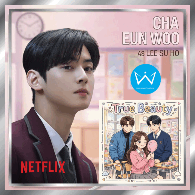 Behind-the-scenes cut of Cha Eunwoo