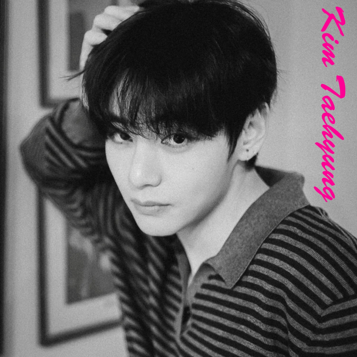 Recent activity shot of Kim Taehyung (V)
