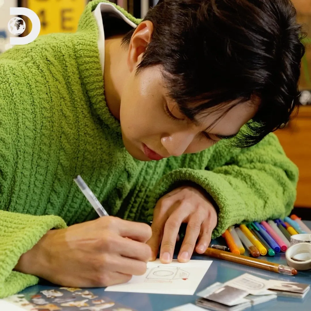 Behind-the-scenes cut of Yoo Seungho