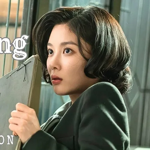 Behind-the-scenes cut of Kim Youjung