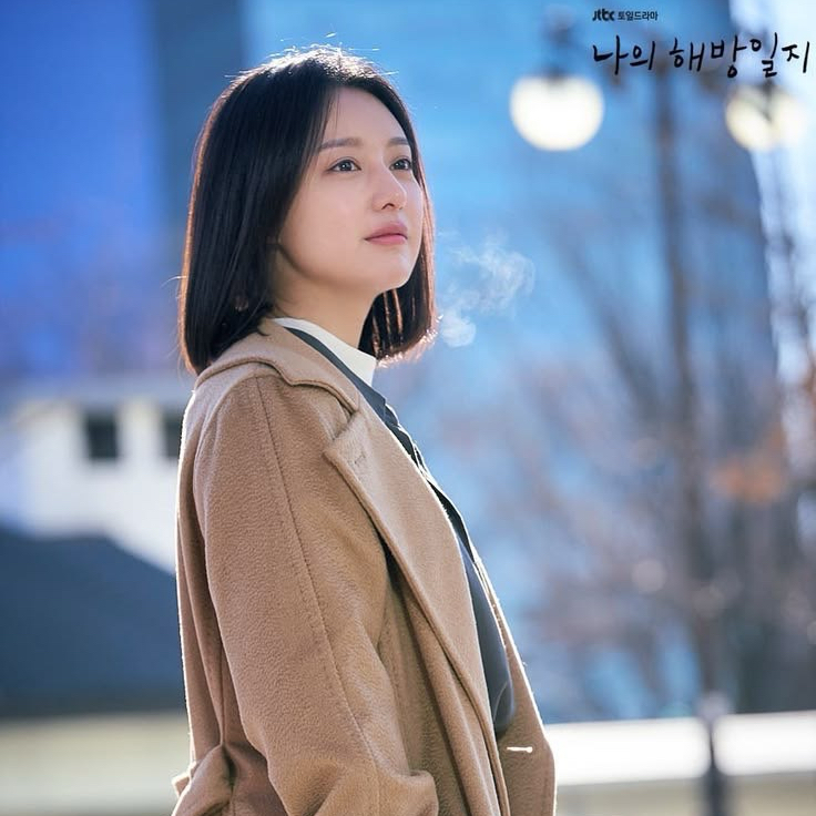 Behind-the-scenes cut of Kim Jiwon