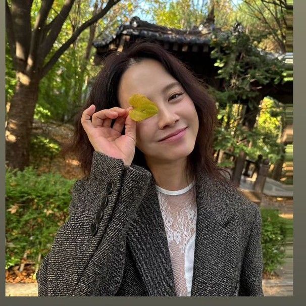 송지효 팬이 찍은 순간