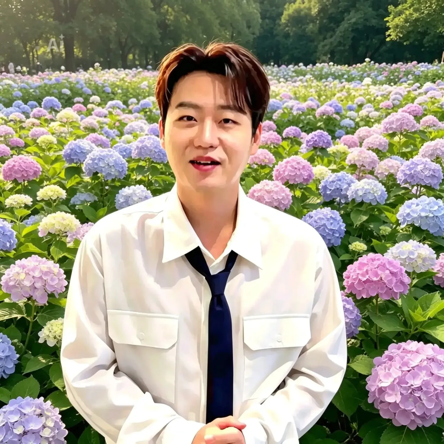Recent activity shot of Min Soohyun