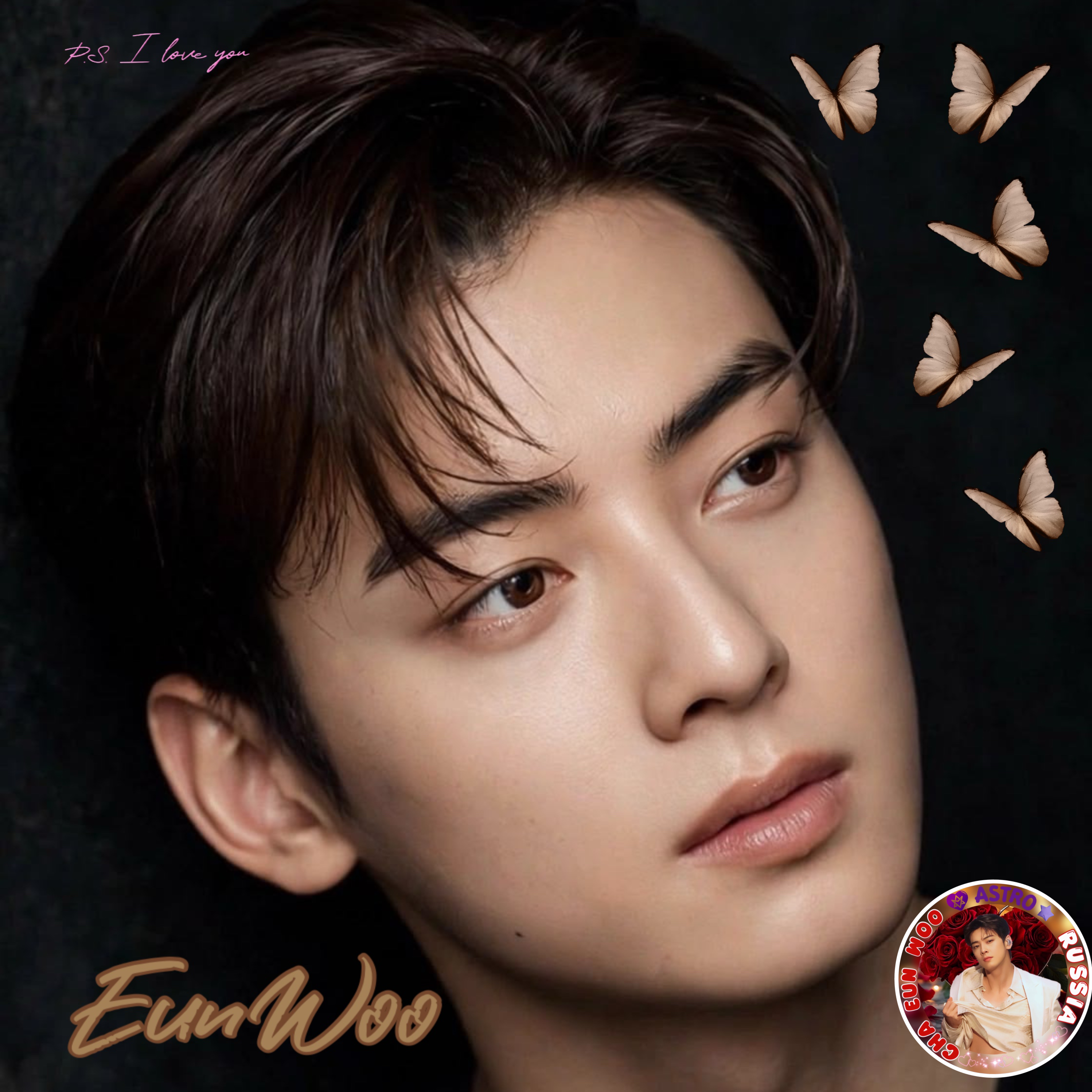 A moment captured by a fan of Cha Eunwoo