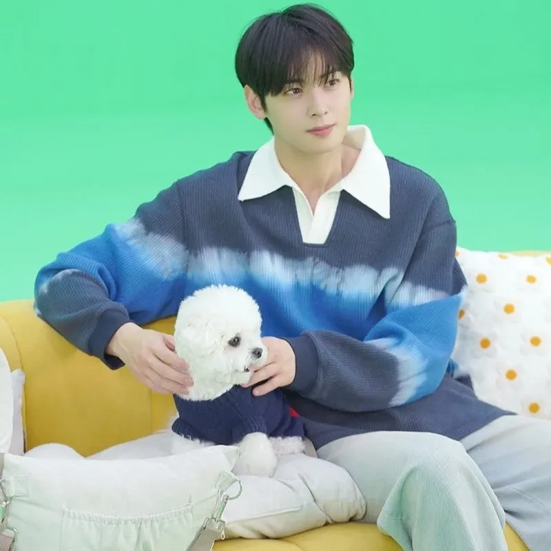 Behind-the-scenes cut of Cha Eunwoo