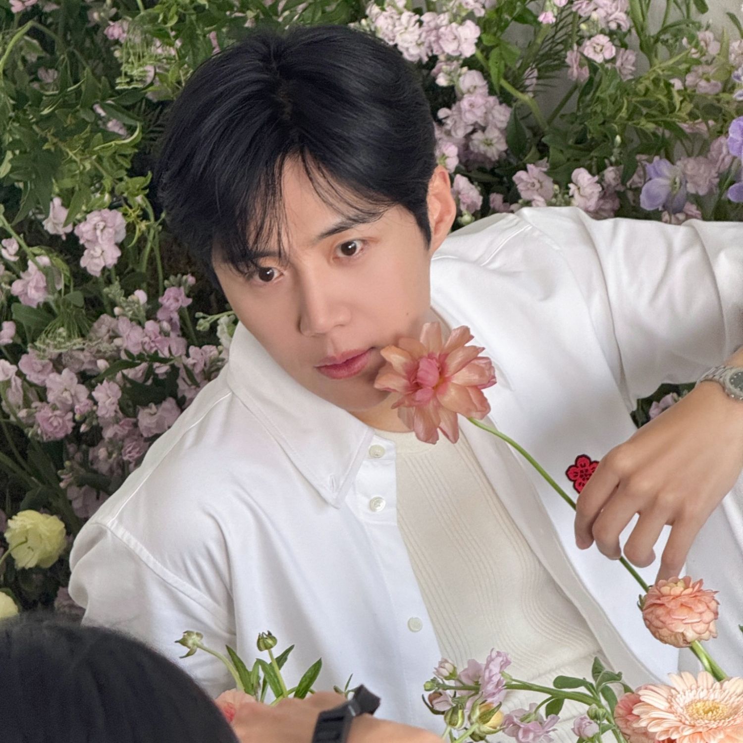 A moment captured by a fan of Kim Seonho