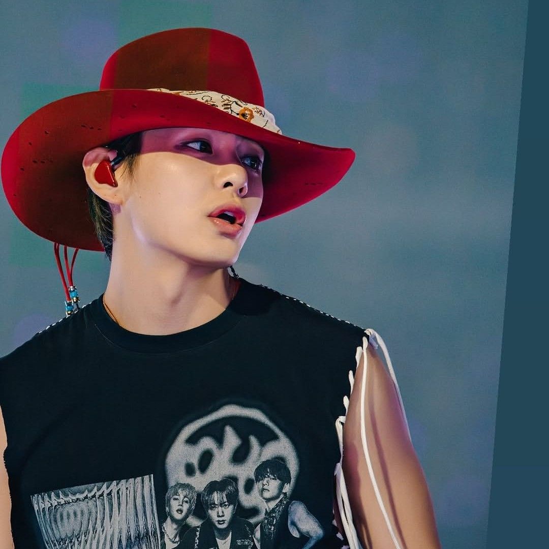 Recent activity shot of Kim Taehyung (V)