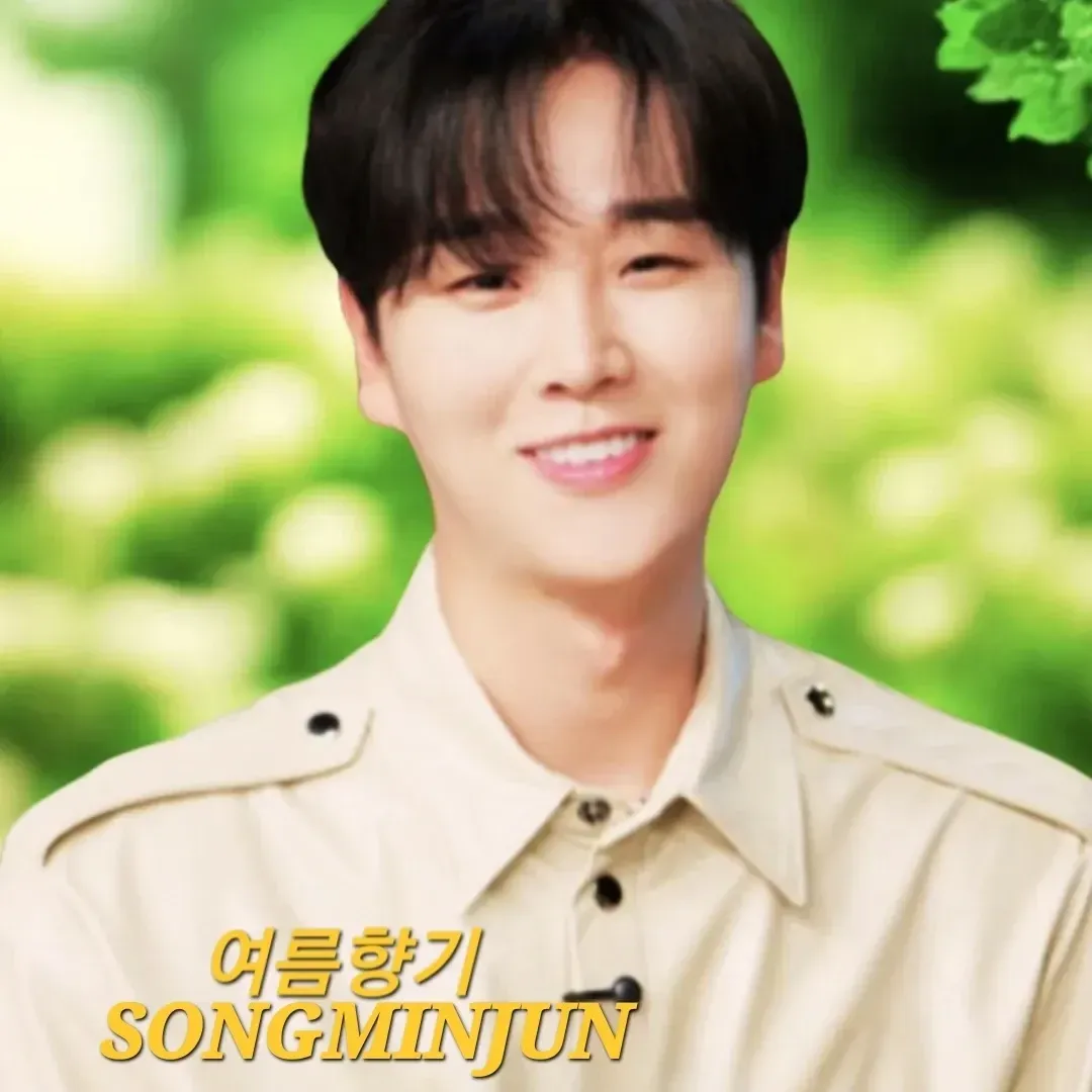 Behind-the-scenes cut of Song Minjun