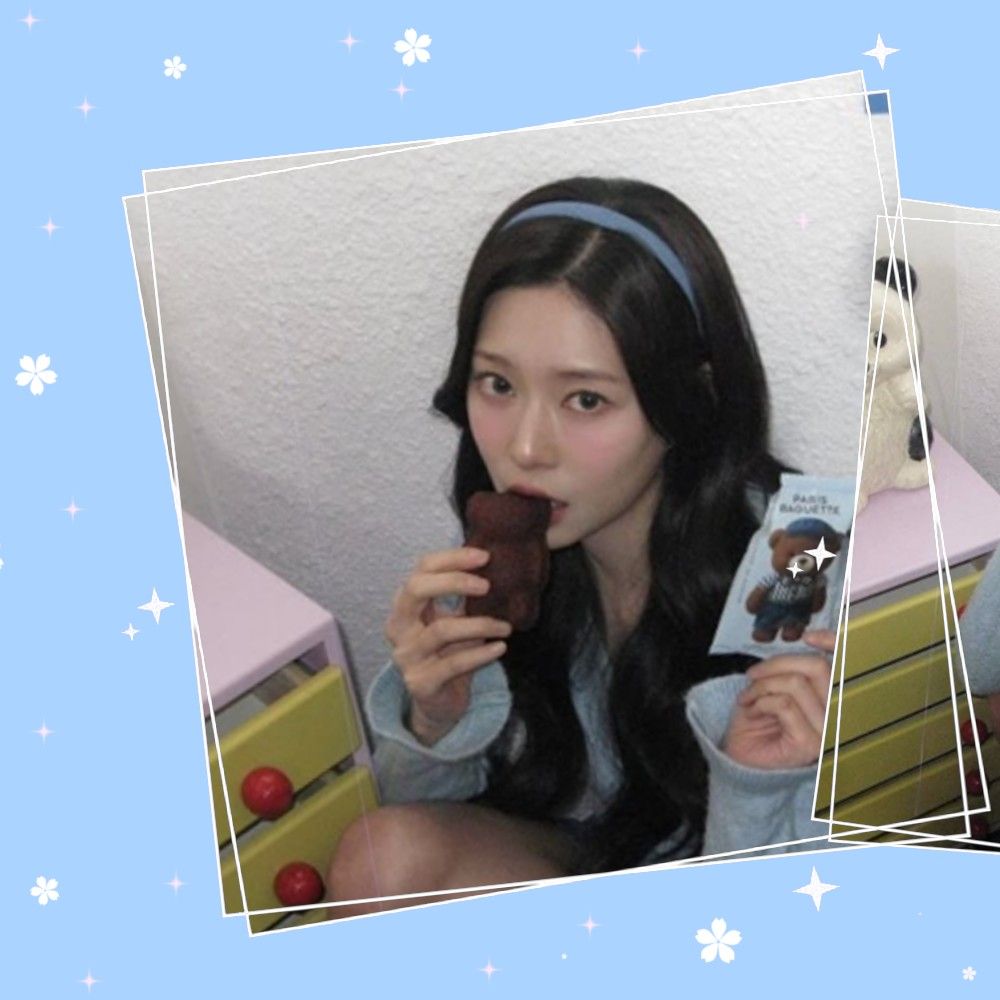 Behind-the-scenes cut of Kim Minju