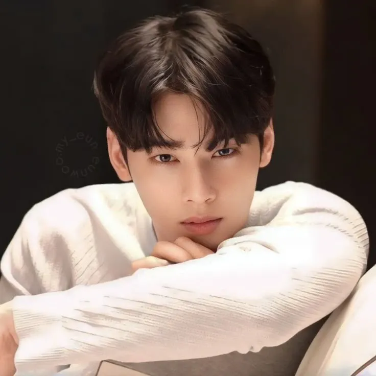 Behind-the-scenes cut of Cha Eunwoo