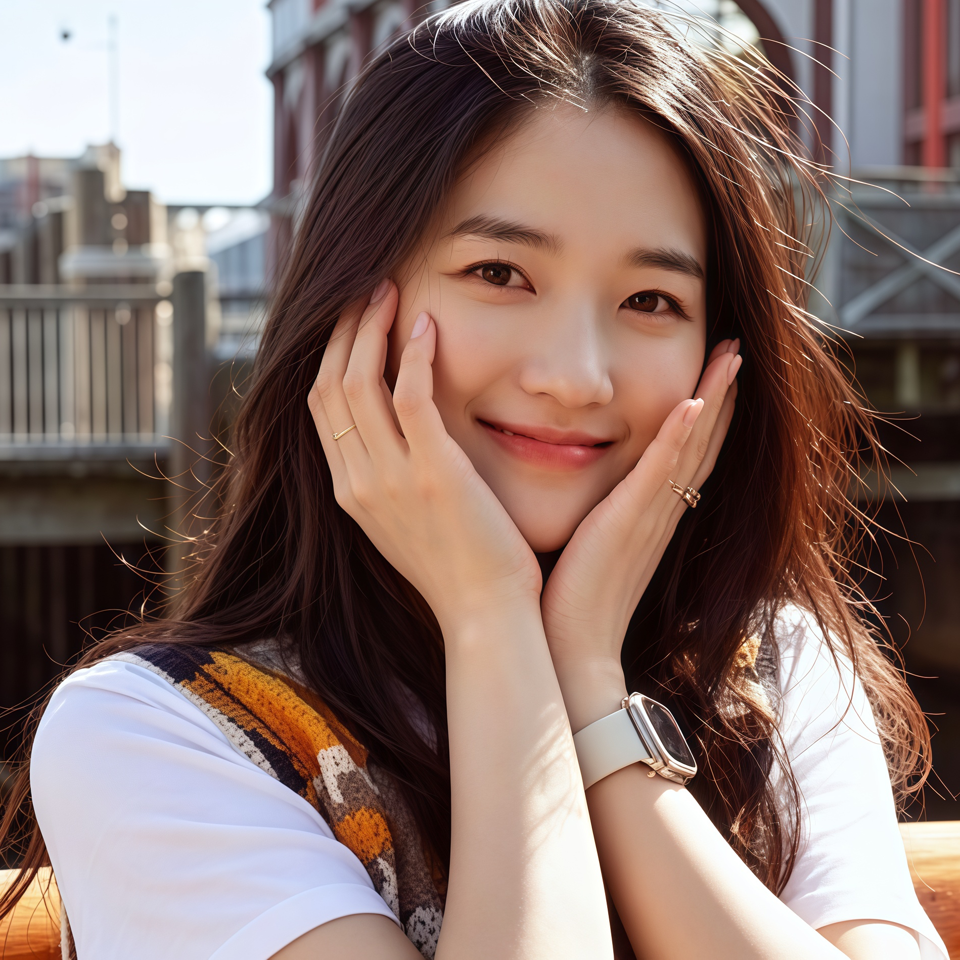 Behind-the-scenes cut of Kim Hyeyoon