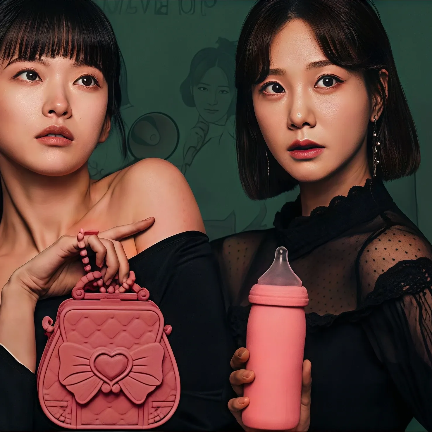 Behind-the-scenes cut of Jeon Yeobeen