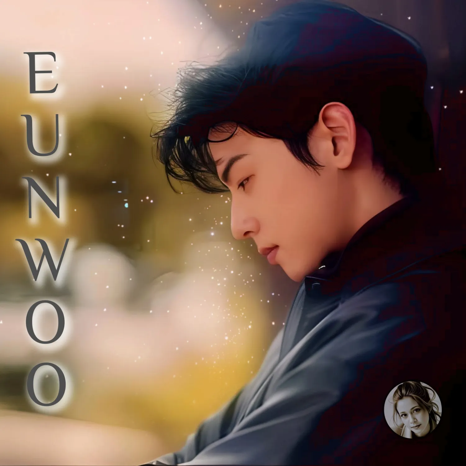 Behind-the-scenes cut of Cha Eunwoo