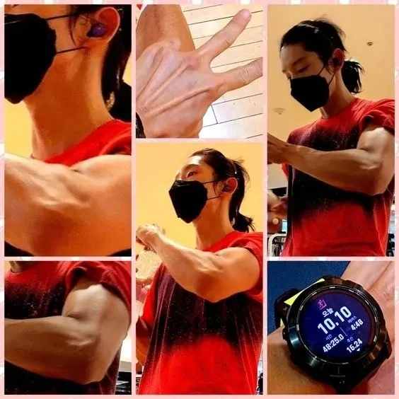 Recent activity shot of Lee Joongi