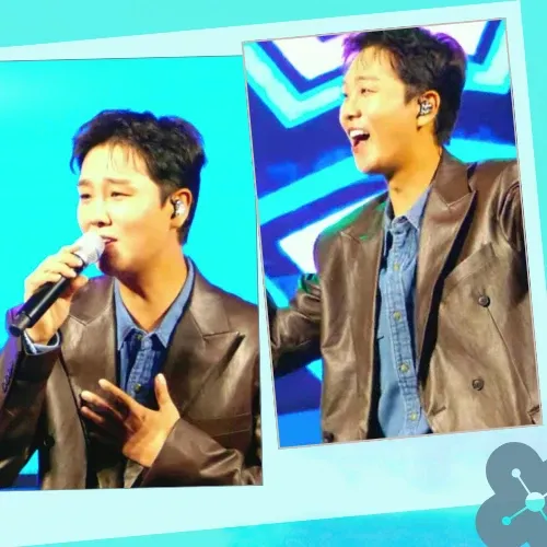 Behind-the-scenes cut of Song Minjun