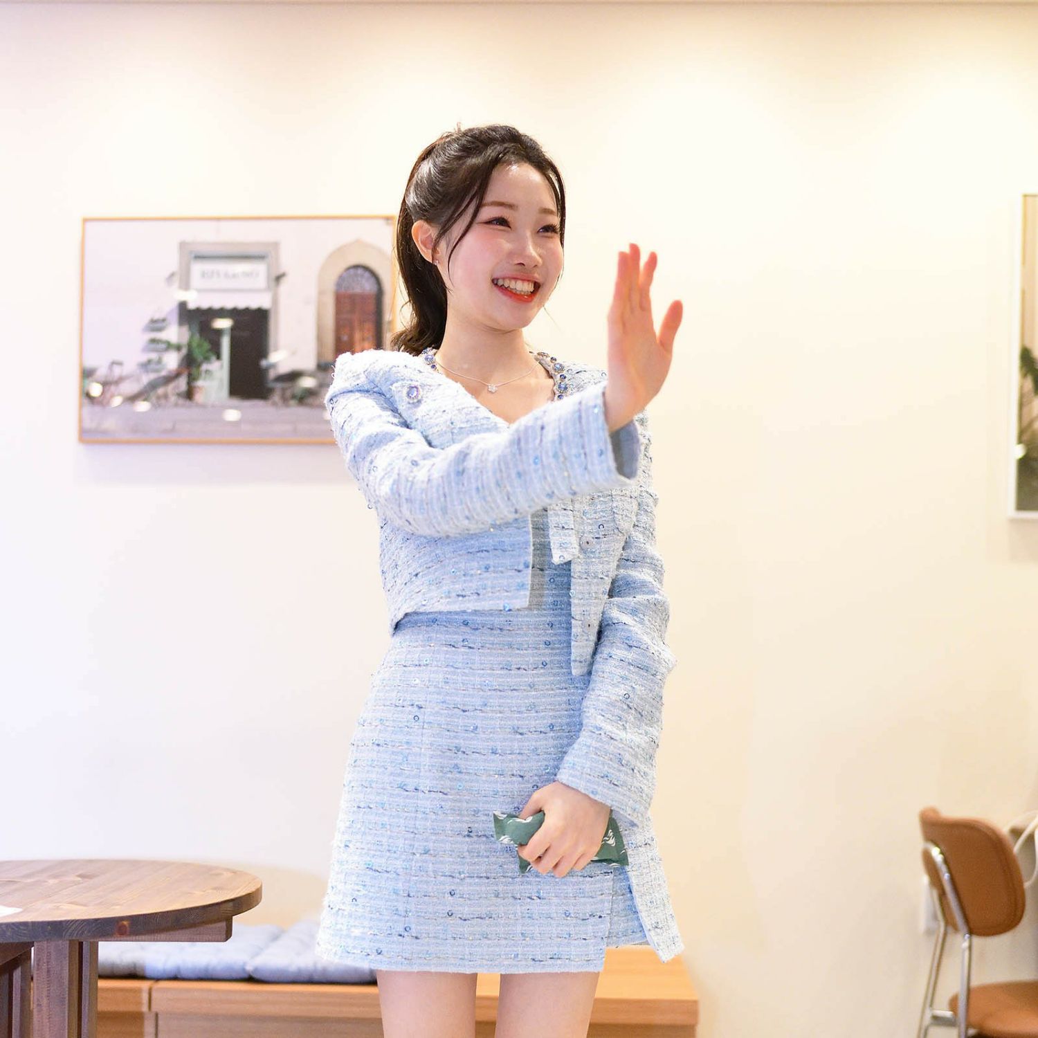 Behind-the-scenes cut of Jung Seojoo