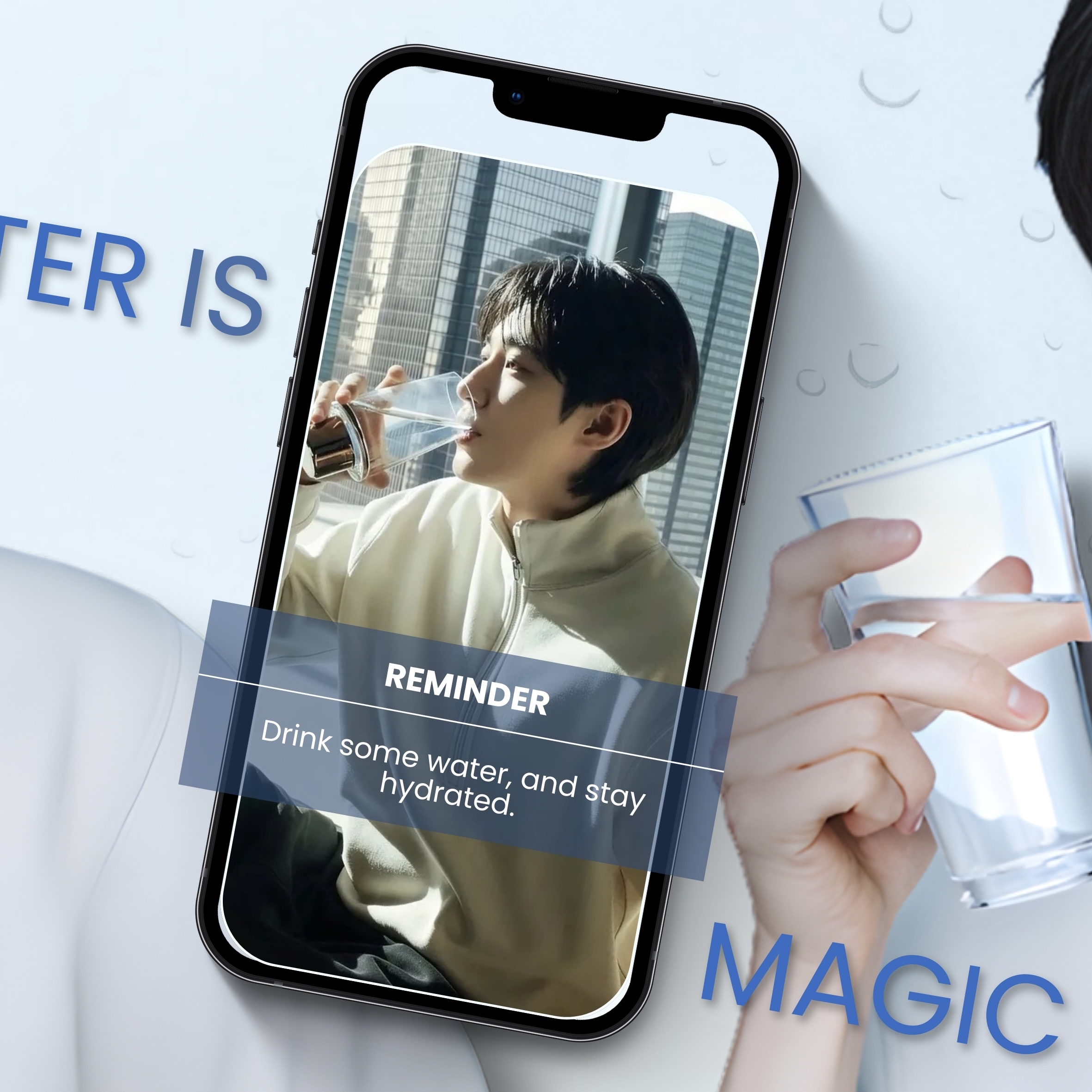 Behind-the-scenes cut of Byeon Wooseok