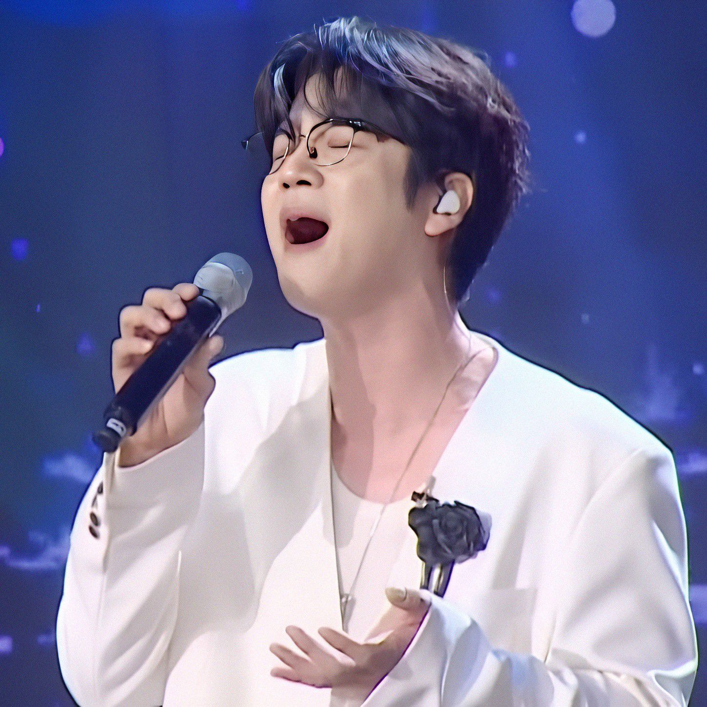 A moment captured by a fan of Park Jihoo (Mr. Trot 3)