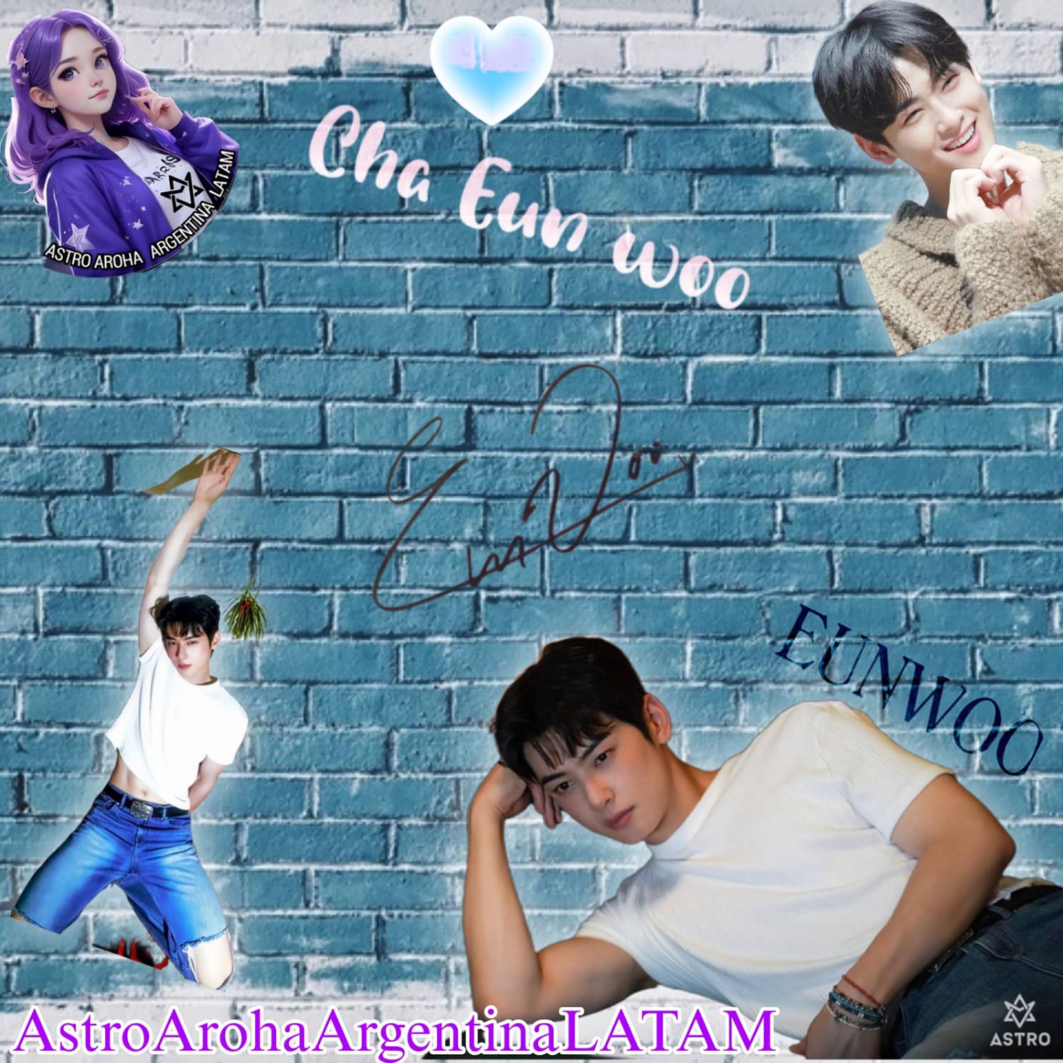 Behind-the-scenes cut of Cha Eunwoo