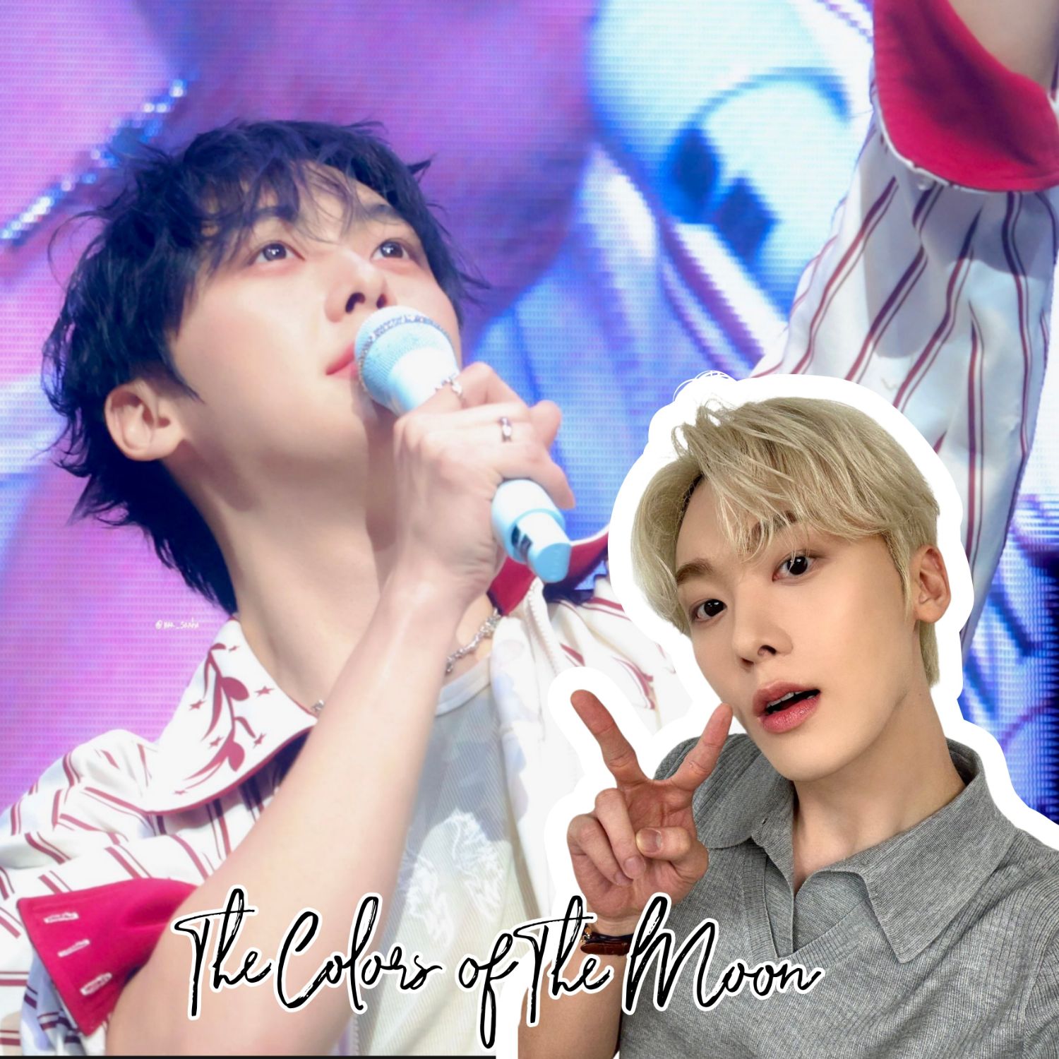 Behind-the-scenes cut of Yoon Sanha