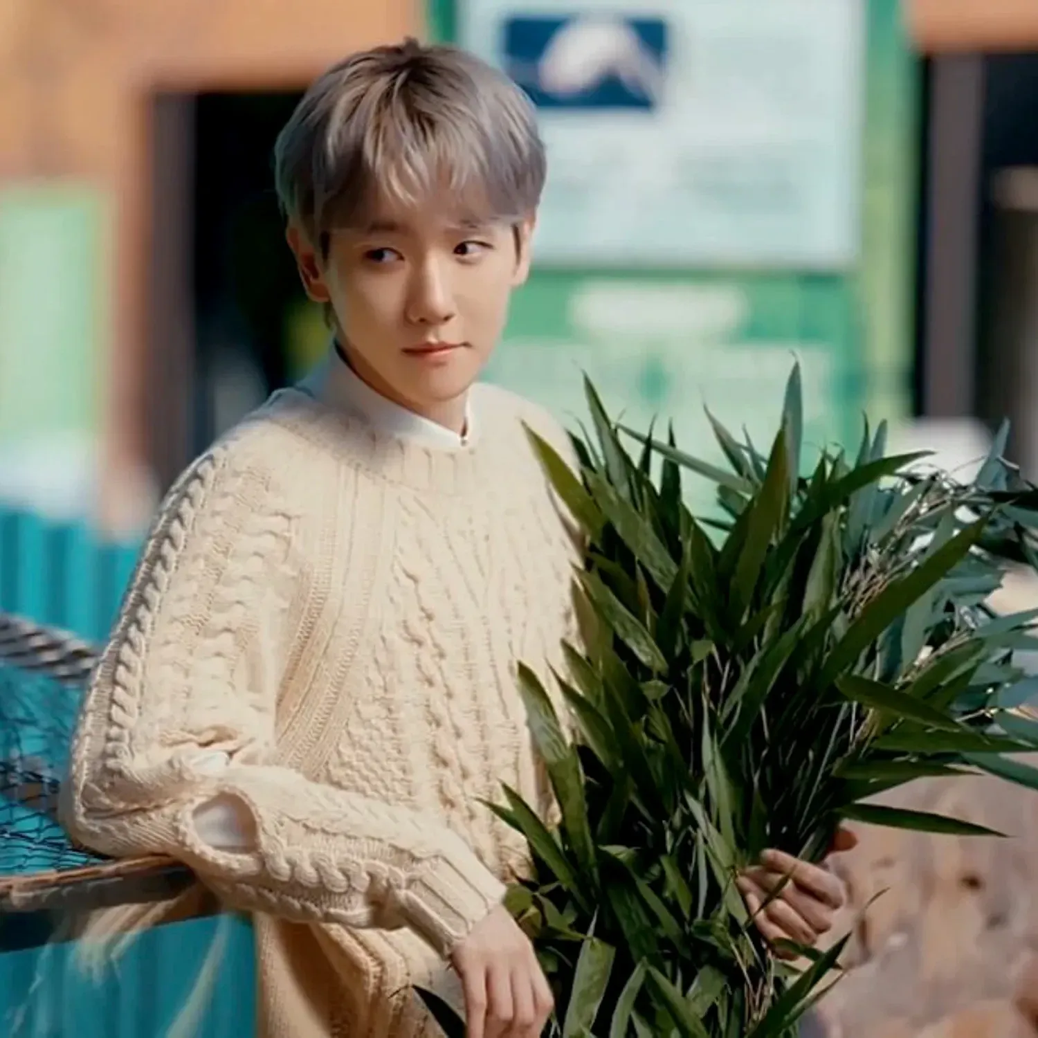 A moment captured by a fan of Baekhyun