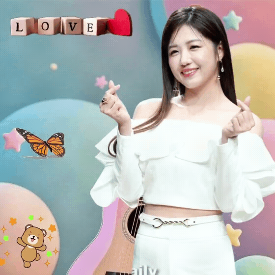 Behind-the-scenes cut of Jeong Dakyoung