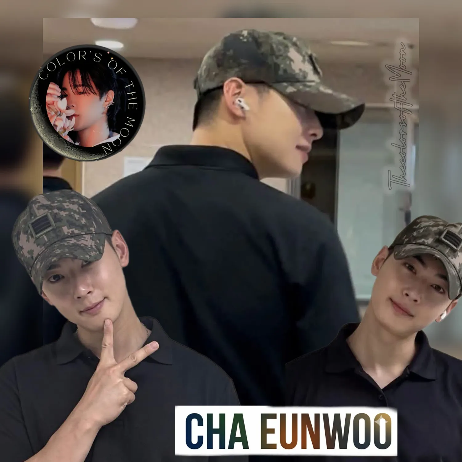 Recent activity shot of Cha Eunwoo