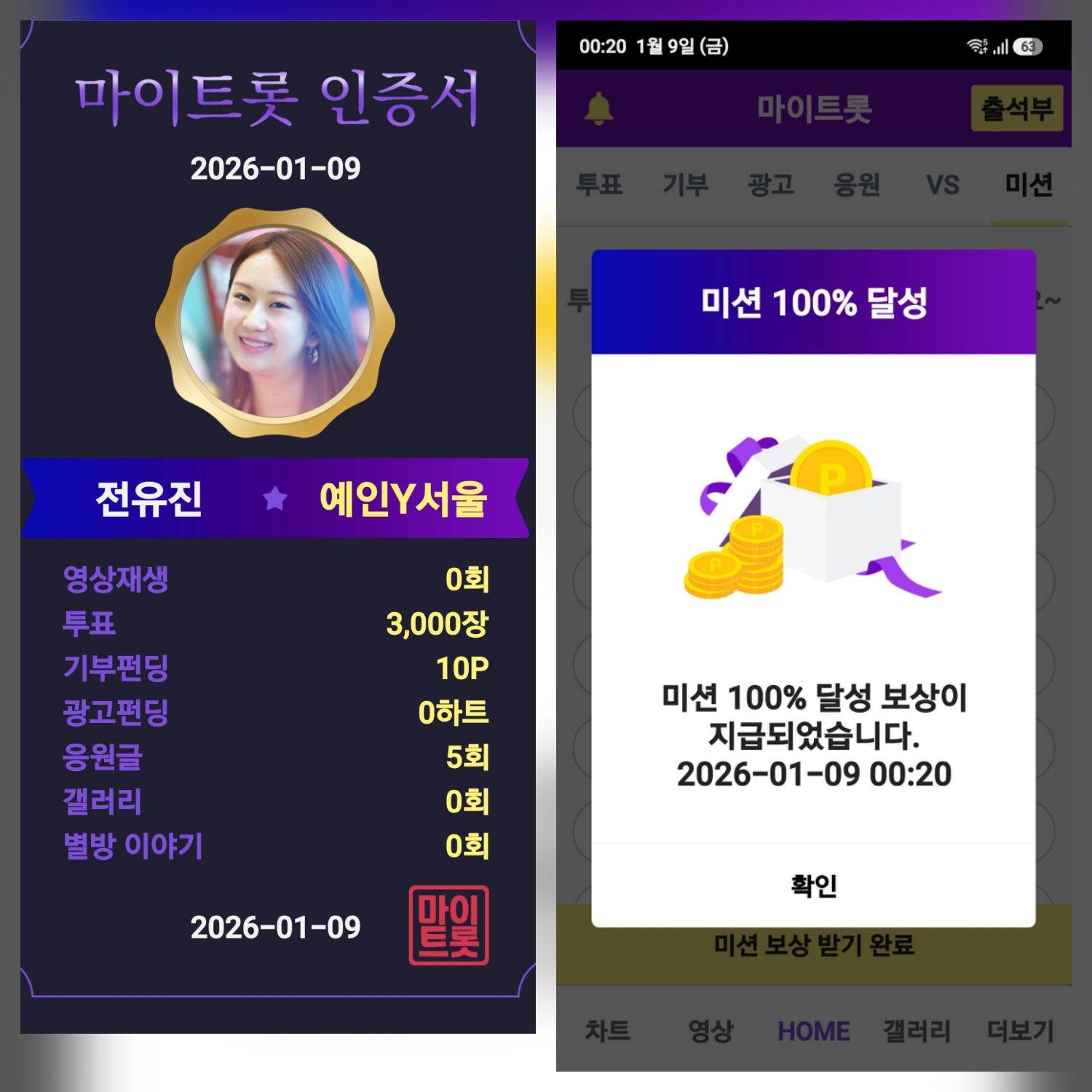 Foto kegiatan terbaru dari Jeon Yujin