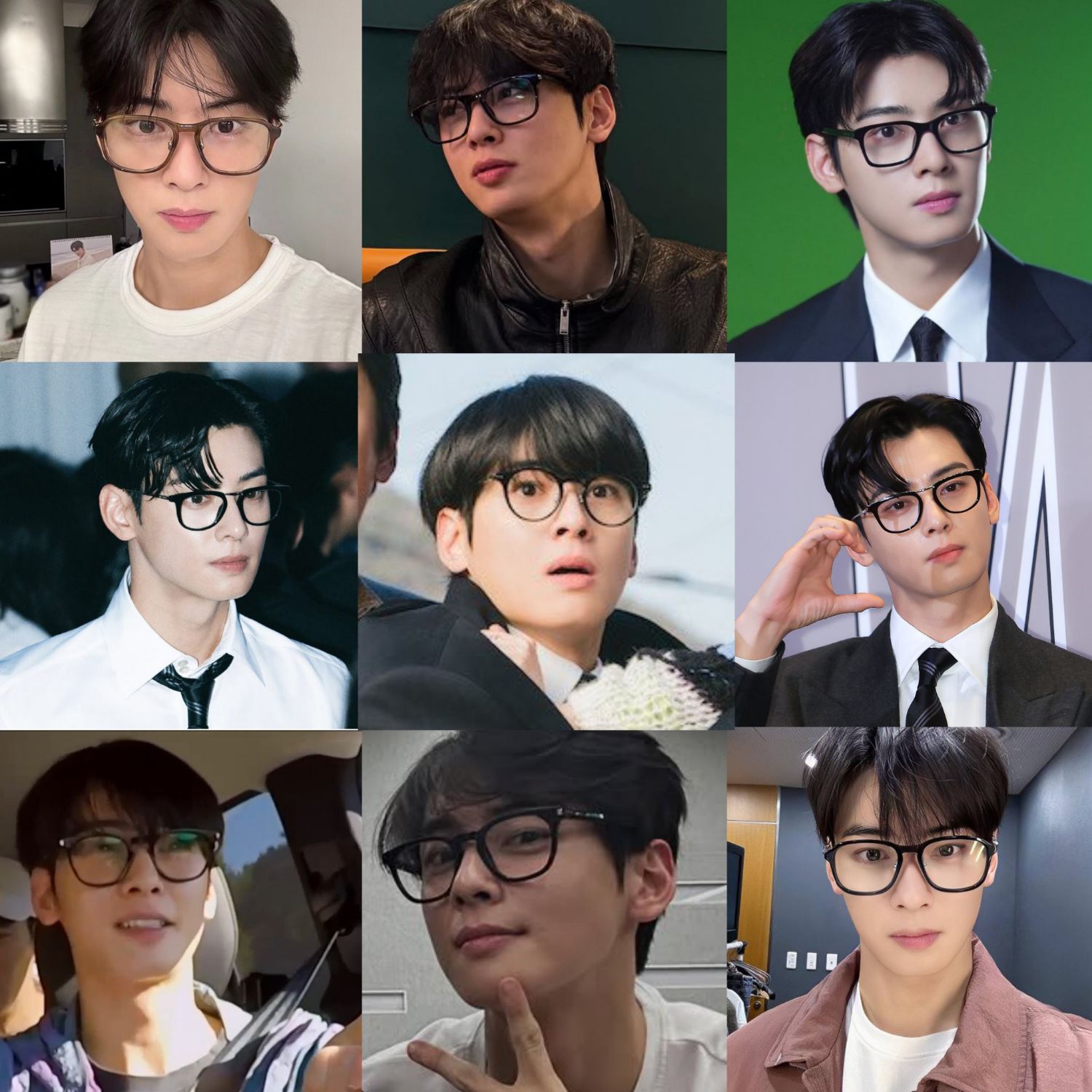 Behind-the-scenes cut of Cha Eunwoo