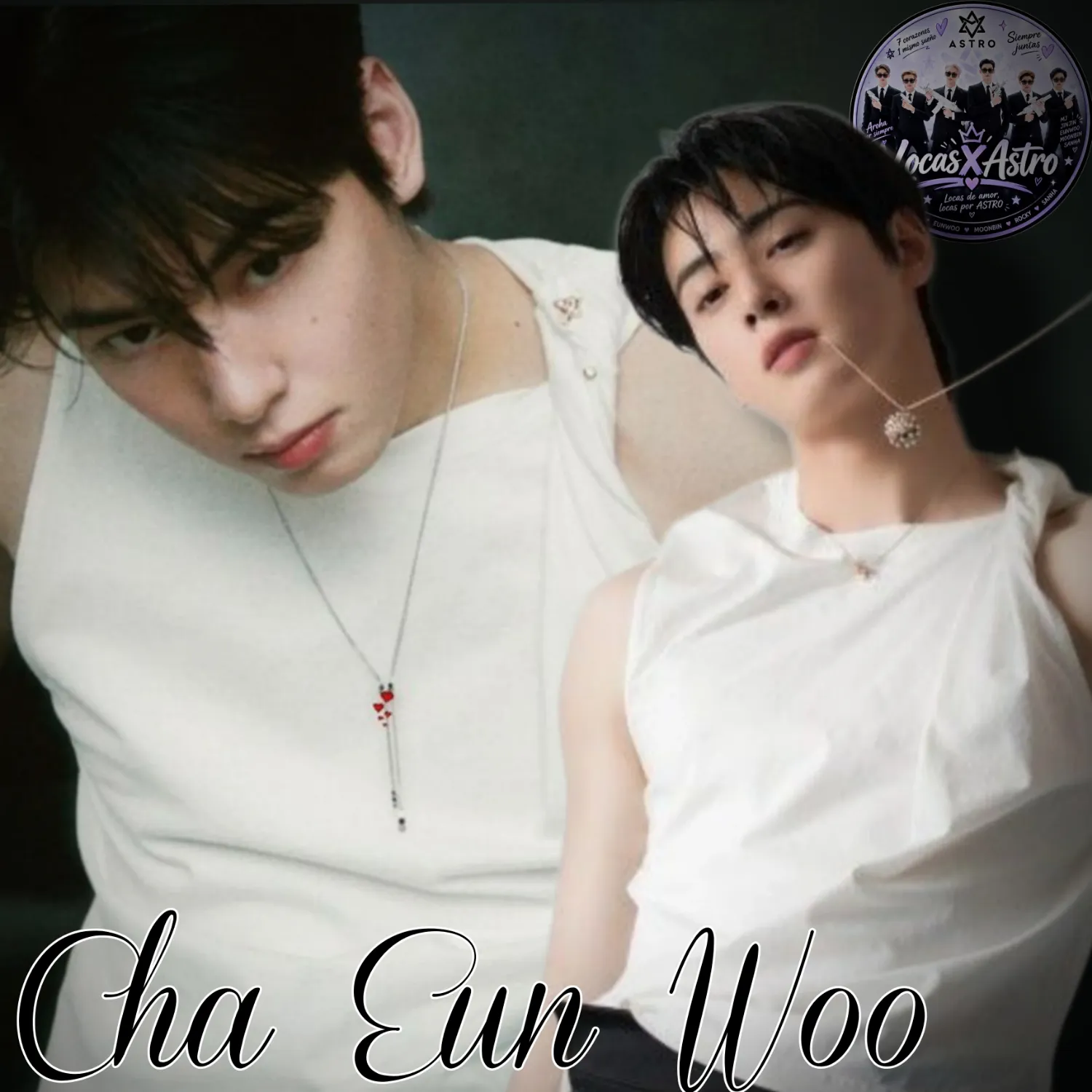 A moment captured by a fan of Cha Eunwoo