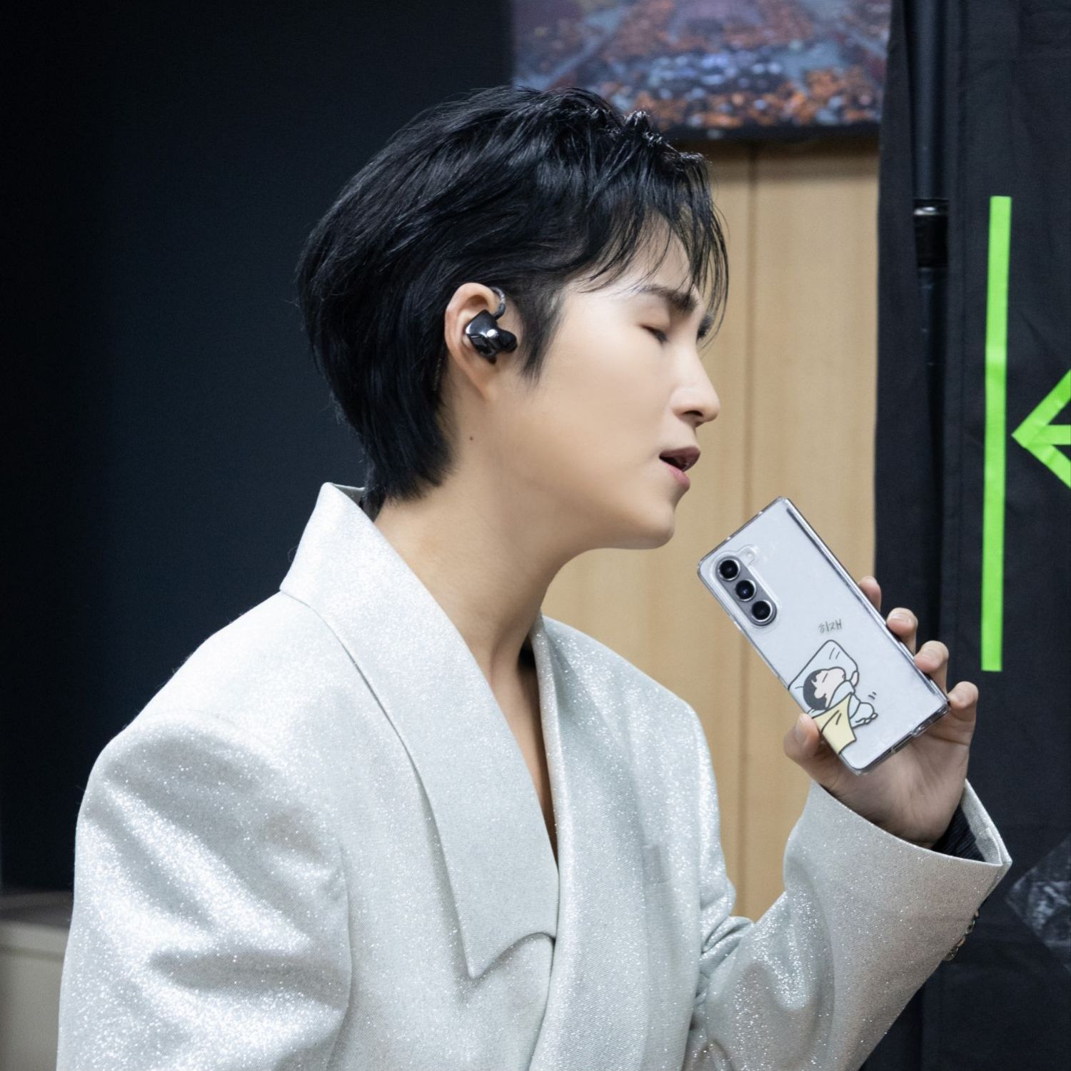 粉絲拍下的金熙栽瞬間