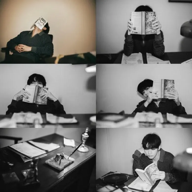 Behind-the-scenes cut of Kim Taehyung (V)