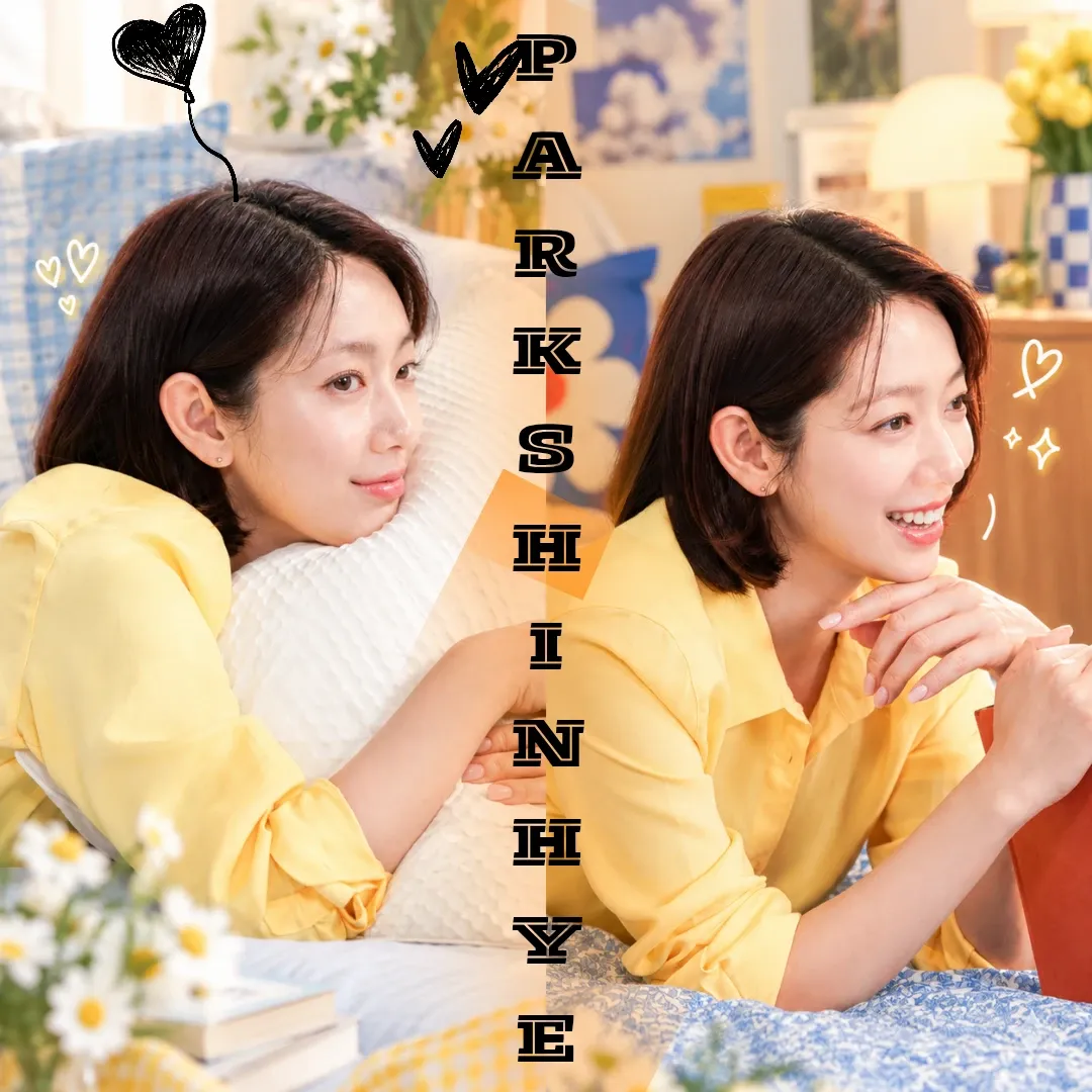 Behind-the-scenes cut of Park Shinhye