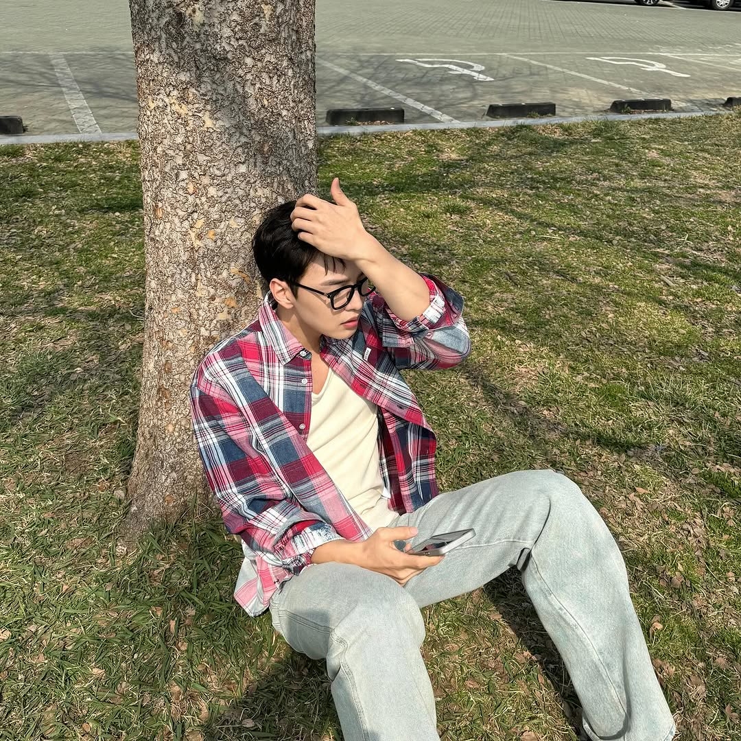 A moment captured by a fan of Kim Minjae