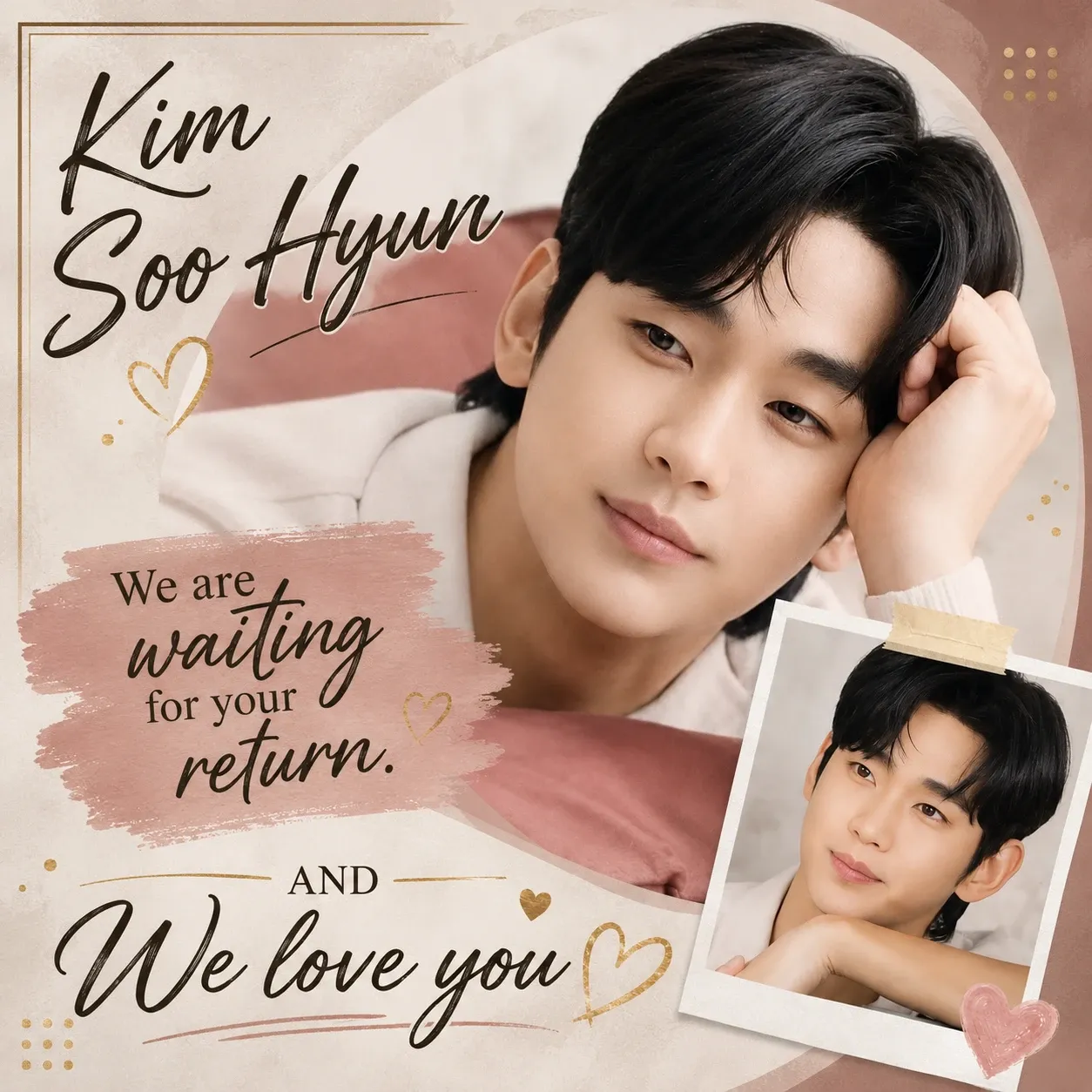 A moment captured by a fan of Kim Soohyun