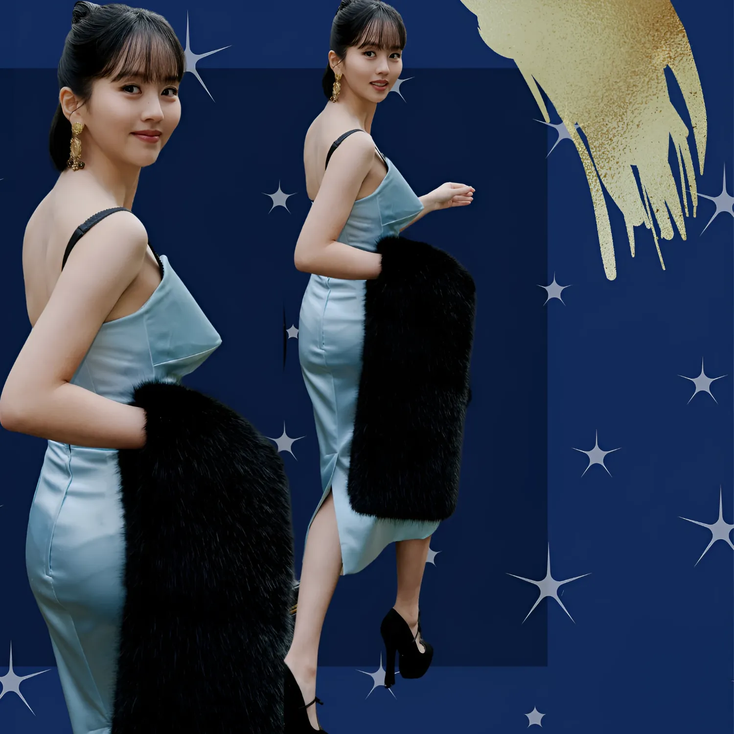A moment captured by a fan of Kim Sohyun