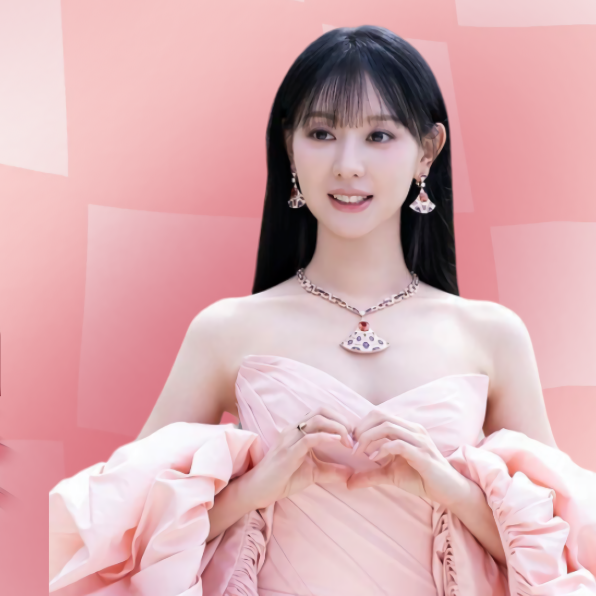 Behind-the-scenes cut of Kim Jiwon