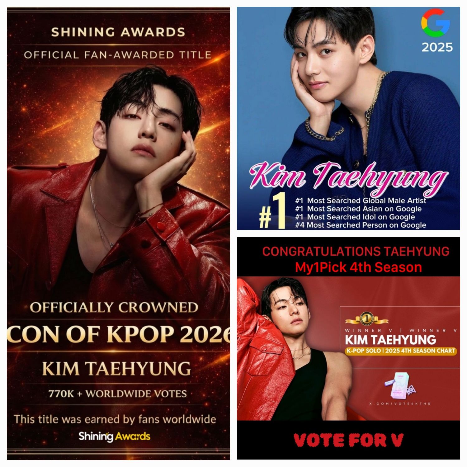 Recent activity shot of Kim Taehyung (V)