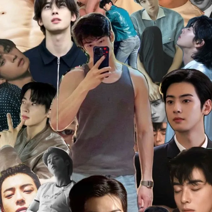 Recent activity shot of Cha Eunwoo