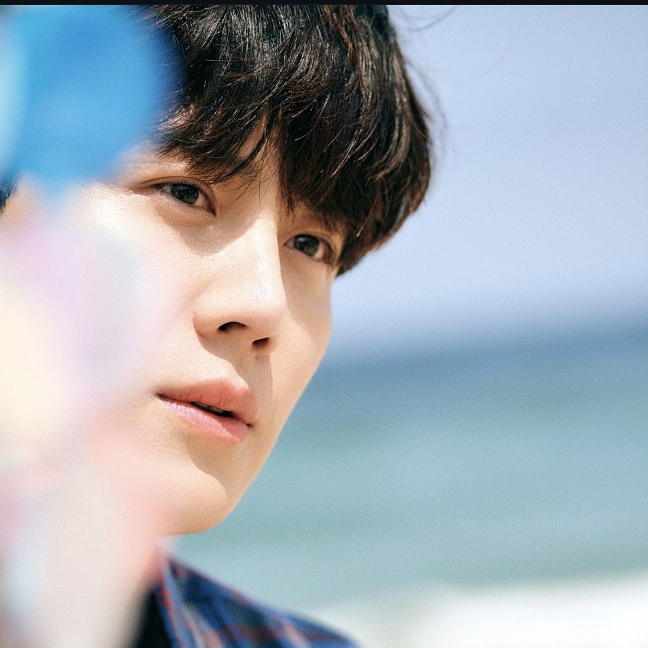 A moment captured by a fan of Kim Seonho